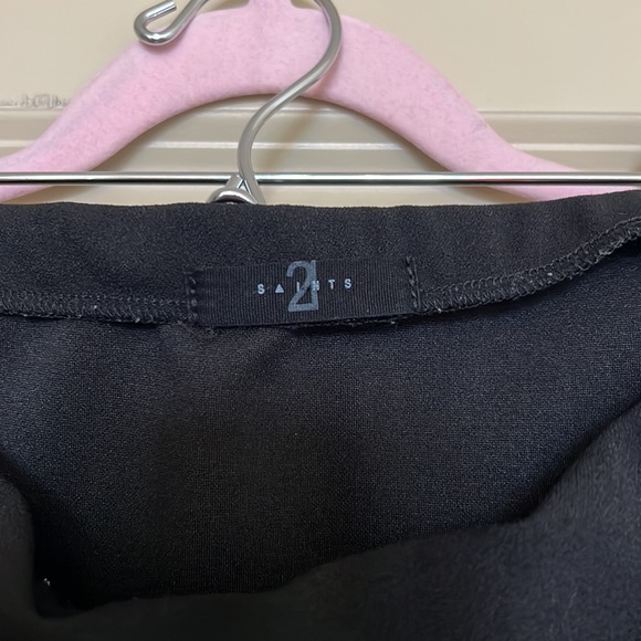 2 Saints black mini skirt - Picture 3 of 3